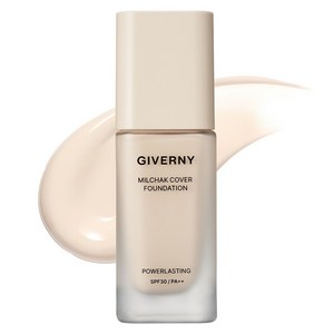 지베르니 밀착 커버 파운데이션 30ml, 1개, 01NW 아이시