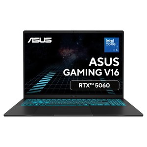 에이수스 2026 게이밍 V16 코어5 코어 시리즈2 지포스 RTX 5060, 매트 블랙, V3607VM-TK158, 512GB, 16GB, Free DOS 골드박스 특가