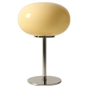 루미트론 OVAL 글라스 LED 단스탠드 무드등, 크림