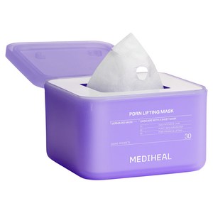 메디힐 더마365 피디알엔 마스크 모공 탄력, 1개, 30매입