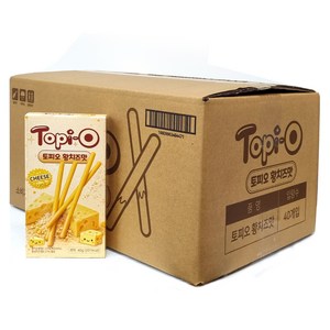 토피오 황치즈맛, 40개, 40g