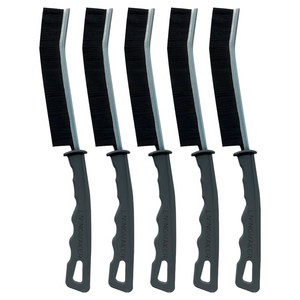 리빙메이커 홈 초슬림 빳빳한 다용도 틈새 청소솔, 랜덤발송, 5개