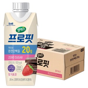 셀렉스 프로핏 딸기초코, 18개, 250ml 골드박스 특가