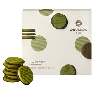 오설록 시그니처 비스킷 10p, 100g, 1개