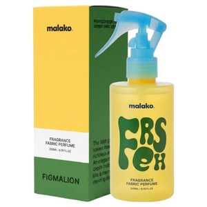 말라코 오! 프레쉬 대용량 섬유 향수, 1개, 200ml, 피그말리온