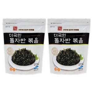 더국민 돌자반 볶음, 70g, 2개