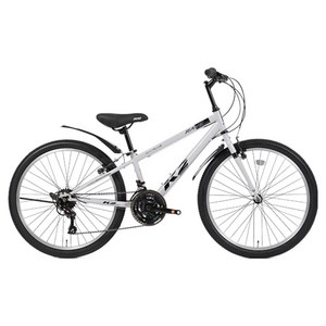 케이투바이크 레이브GS플러스 MTB 스틸 림 브레이크 12.8kg 신장 130cm~155cm 방문설치, 스노우 그레이, 61cm(24인치)