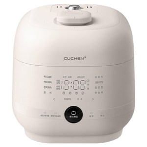 쿠첸 IH 더큐브 전기 압력밥솥 6인용, IVORY, CRT-PMWS0640KFI