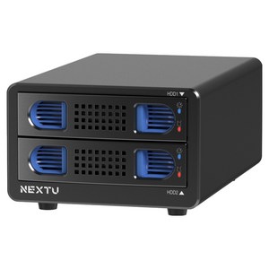 넥스트유 하디온 S3 DAS USB 3.0 5Gbps HDD SSD 2베이 데이터 스토리지, 902U3, 1개