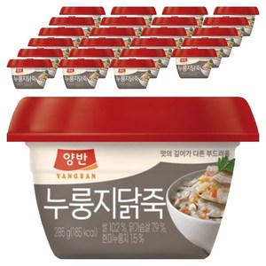 양반 누룽지닭죽, 24개, 285g