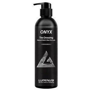 루미너스 오닉스 타이어 광택제 드레싱, 1개, 500ml