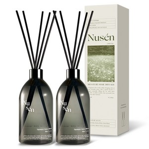 바이향 누센 시그니처 홈 디퓨저, 2개, 510ml, 딥카모