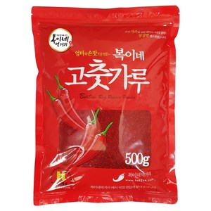복이네먹거리 중국산 고춧가루 보통맛 찜용 일반, 500g, 1개