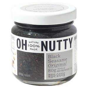 오넛티 국산 흑임자 스프레드, 80g, 1개