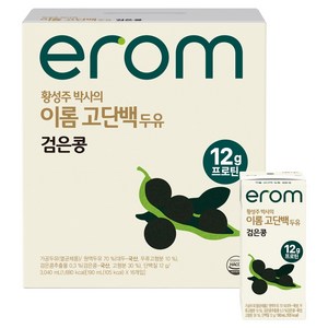 이롬 황성주 박사의 고단백 두유 검은콩, 16개, 190ml 골드박스 특가