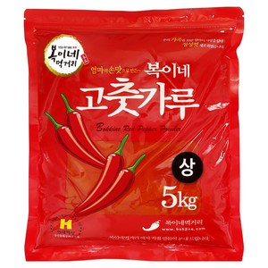 복이네먹거리 고춧가루 보통맛, 1개, 5kg