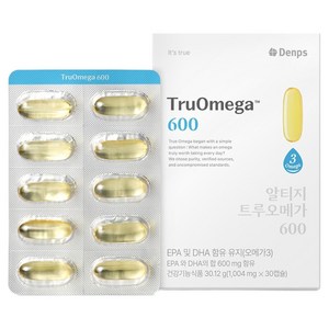 덴프스 알티지 트루오메가 600 30.12g, 1개, 30정
