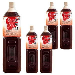 파낙스 참다음 오미자 농축액, 1.5L, 5개