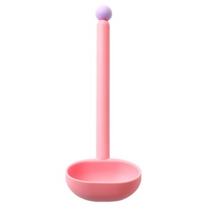 베터핑거 실리콘 키친툴 국자, 핑크, 1개