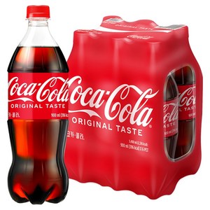 코카콜라 오리지널, 900ml, 6개