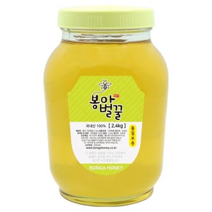 봉아 국내산 사양벌꿀, 2.4kg, 1개