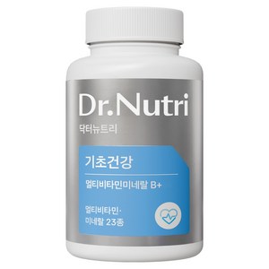 닥터뉴트리 CJ제일제당 프리미엄 종합 멀티비타민 미네랄B+, 1개, 60정