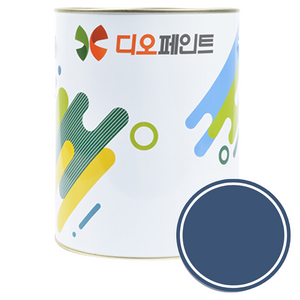 디오페인트 세라믹플러스 결로 곰팡이 방지용 페인트, 비비드 39 마린블루, 1L, 1개