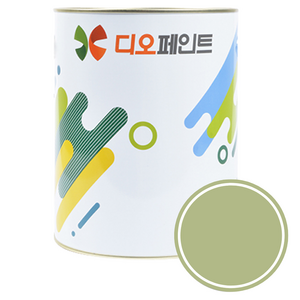 디오페인트 세라믹플러스 결로 곰팡이 방지용 페인트, 비비드 9 아스파라거스, 1L, 1개