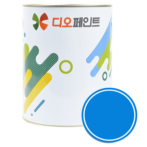 디오페인트 세라믹 플러스 결로 곰팡이 방지용 페인트, 비비드36 비비드블루, 1L, 1개
