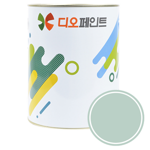 디오페인트 세라믹플러스 결로 곰팡이 방지용 페인트, 1개, 1L, 뉴트럴 64 파스텔그린