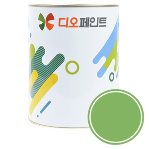 디오페인트 세라믹플러스 결로 곰팡이 방지용 페인트, 비비드 13 스프링그린, 1L, 1개