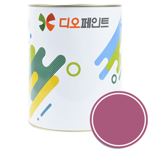디오페인트 세라믹플러스 결로 곰팡이 방지용 페인트, 비비드 57 마젠타핑크, 1L, 1개