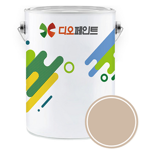 디오페인트 광택스 가구 방문 몰딩 수성 반광 페인트, 뉴트럴22 소프트모카, 1개, 4L