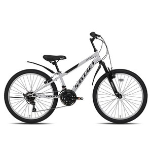 케이투바이크 레이브SF MTB 스틸 림 브레이크 14.1kg 신장 130cm~155cm 방문설치, 스노우그레이, 61cm(24인치)