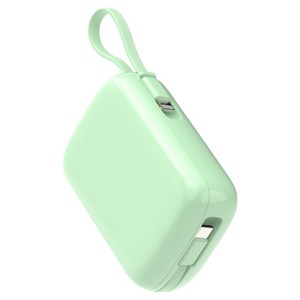 프롭스 ChargeGo 고속충전 기내반입 일체형 대용량 보조배터리 20000mAh, 프레쉬 민트, PFB120FM20