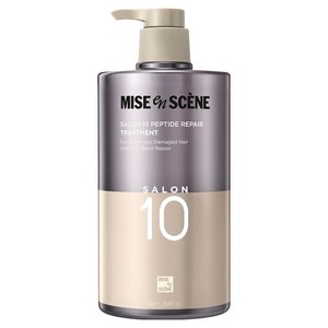 미쟝센 살롱10 펩타이드 리페어 단백질 트리트먼트 에센스팩, 1개, 990ml