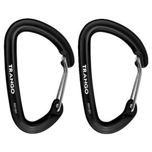 트랑고 치코 등산 캠핑 장비 액세서리 TAC-15, Black, 2개
