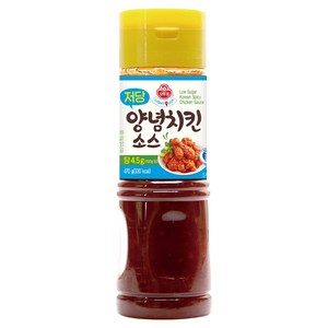 오뚜기 LIGHT&JOY 저당 양념치킨 소스, 470g, 1개