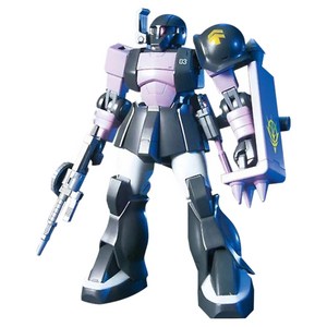 반다이 HGUC068 1:144 MS-05B 검은 삼연성 자쿠 1 프라모델 BD145382, 1개