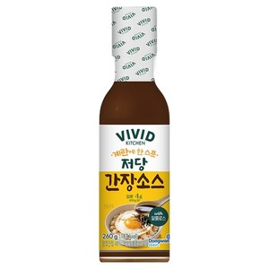 비비드키친 계란에 한 스푼 저당 간장 소스, 260g, 1개
