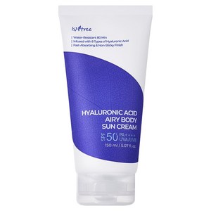 이즈앤트리 히알루론산 에어리 바디 선크림 SPF50+ PA++++, 1개, 150ml