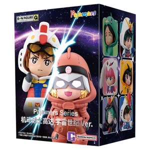 건담 BN FIGURE Q 파자마즈 시리즈 기동전사 건담 우주세기 Ver. 피규어 랜덤발송, 1개