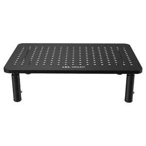 엘디엘마운트 다용도 모니터 받침 멀티선반 APL-MR370, 블랙, 1개