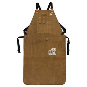 카멜로 우피 가죽 용접 앞치마 AP-3, 1개