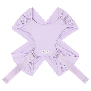 코니 아기띠 플렉스 SoftBreeze + 헤드서포트 세트, 라벤더