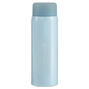 스위스밀리터리 미니텀블러 스텐 보온보냉병 OKK-NB200, 스카이블루, 1개, 200ml