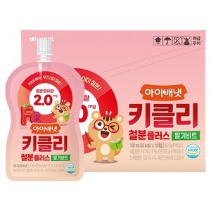아이배냇 키클리 철분플러스 딸기비트 10p, 1개, 1L