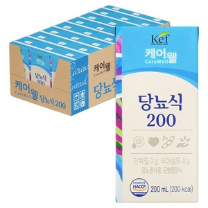 케어웰 당뇨식 200, 200ml, 24개