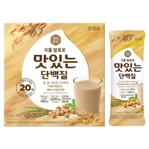 백년동안 맛있는 단백질 스틱형 14p, 301g, 1개