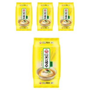 오뚜기옛날 국수 중면, 3kg, 4개